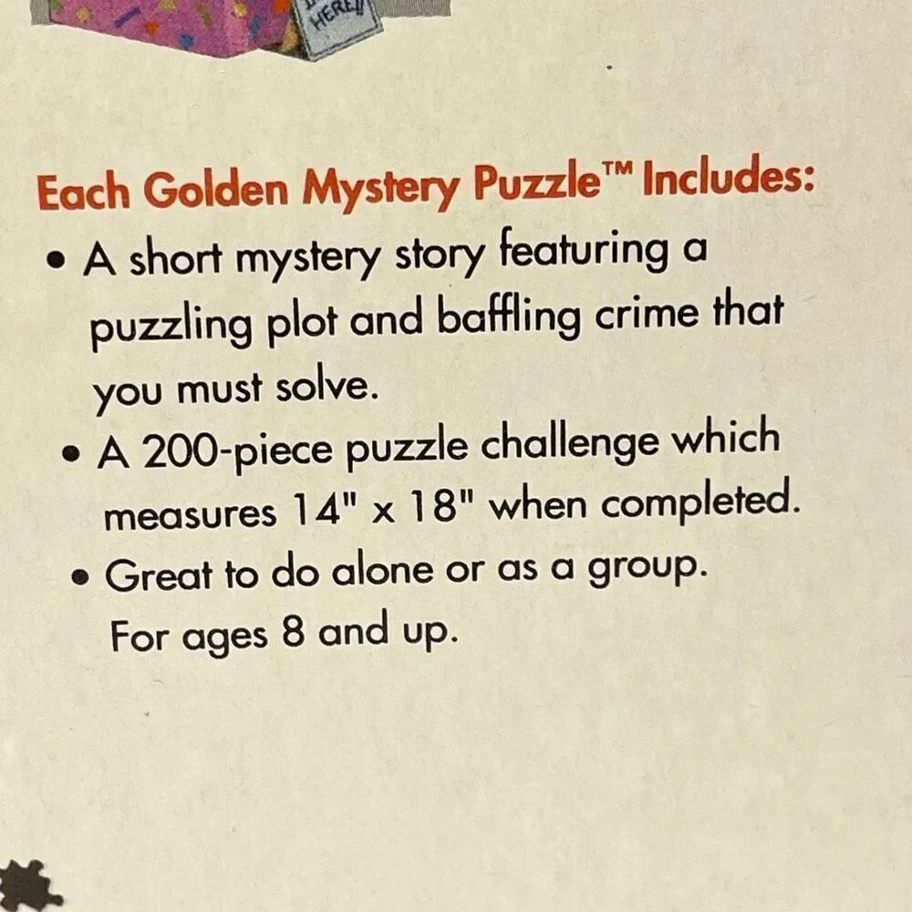 Girl Talk Mysterious Mix-Up Puzzle Western Publishing 1991 Complete with Book